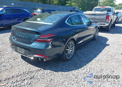 2022 Genesis G70 2.0T Awd из США, поврежденный, VIN KMTG34TA2NU089783